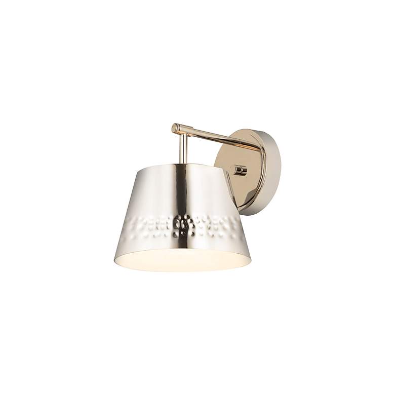 Image 7 Maddox by Z-Lite Polished Nickel 1 Light Wall Sconce more views