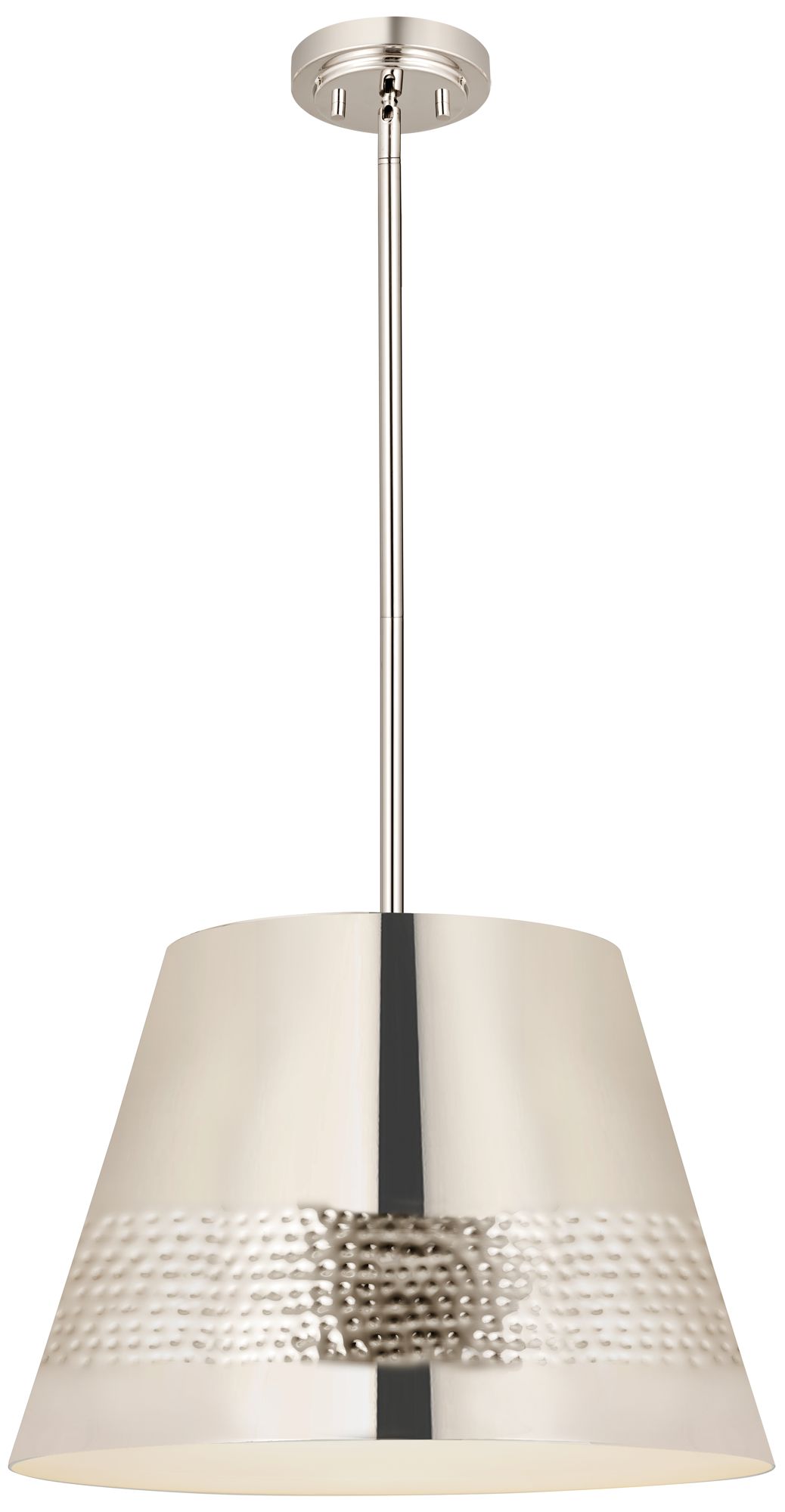 Maddox by Z-Lite Polished Nickel 18 inch 1 Light Chandelier