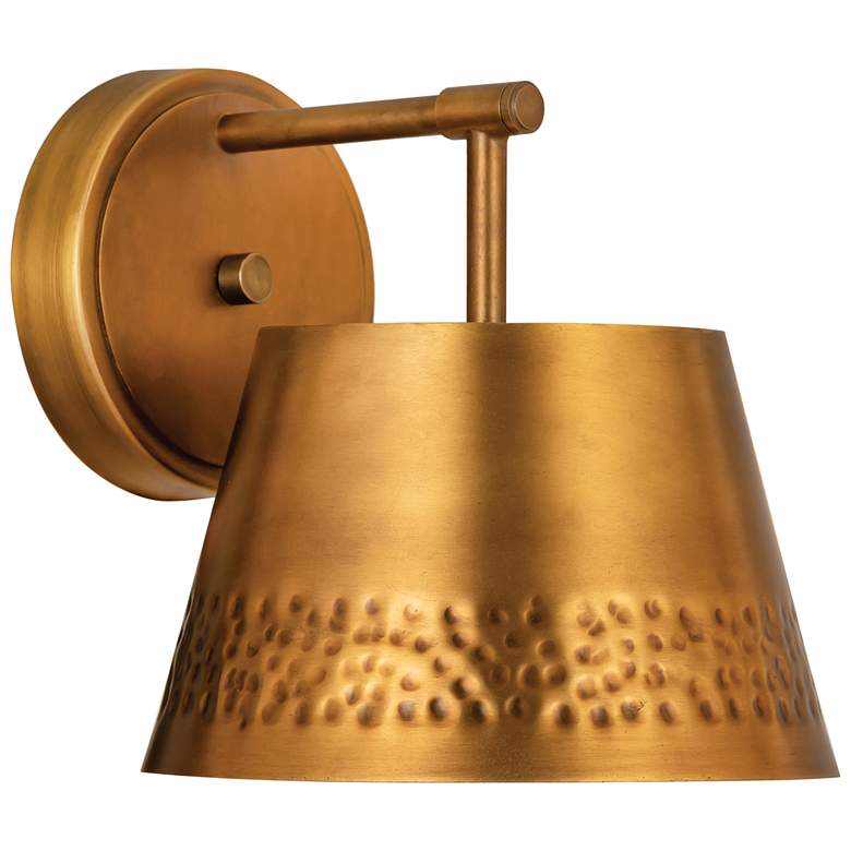 Image 1 Maddox by Z-Lite Rubbed Brass 1 Light Wall Sconce