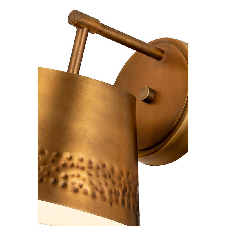 Image 6 Maddox by Z-Lite Rubbed Brass 1 Light Wall Sconce more views