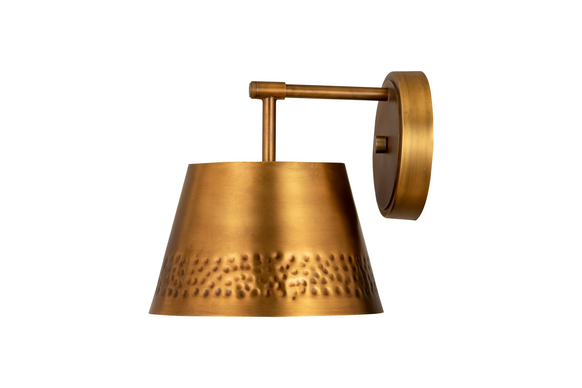 Image 5 Maddox by Z-Lite Rubbed Brass 8 inch 1 Light Wall Sconce more views