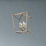 1_Maddox Collection Pendant D17 H24.25 Lt:4 Vintage Silver Finish