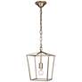 Maddox Collection Pendant D9.75 H14.5 Lt:1 Vintage Silver Finish