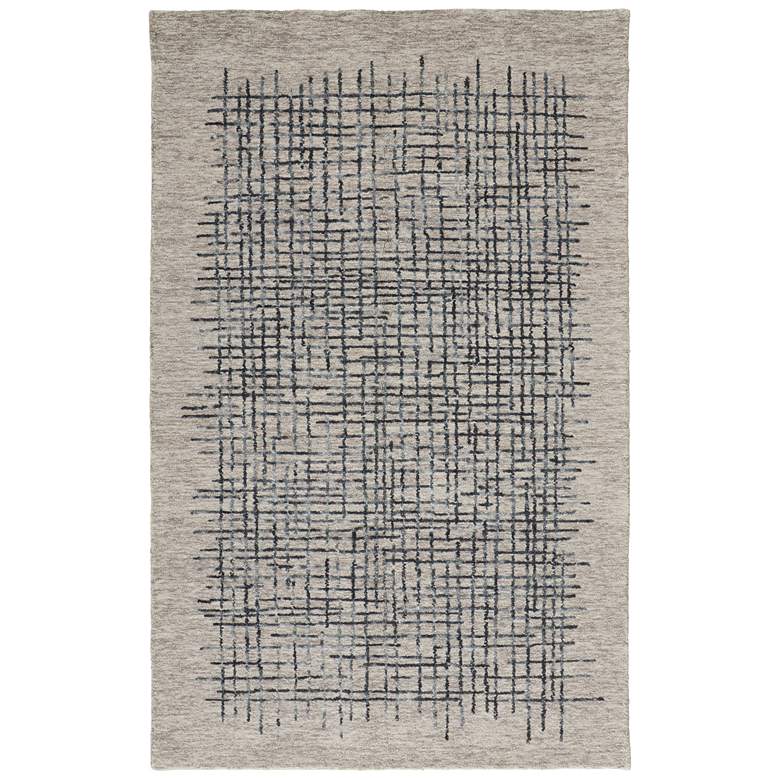 Image 1 Maddox Transitional Abstract Hand Tufted Gray Area Rug 8630F