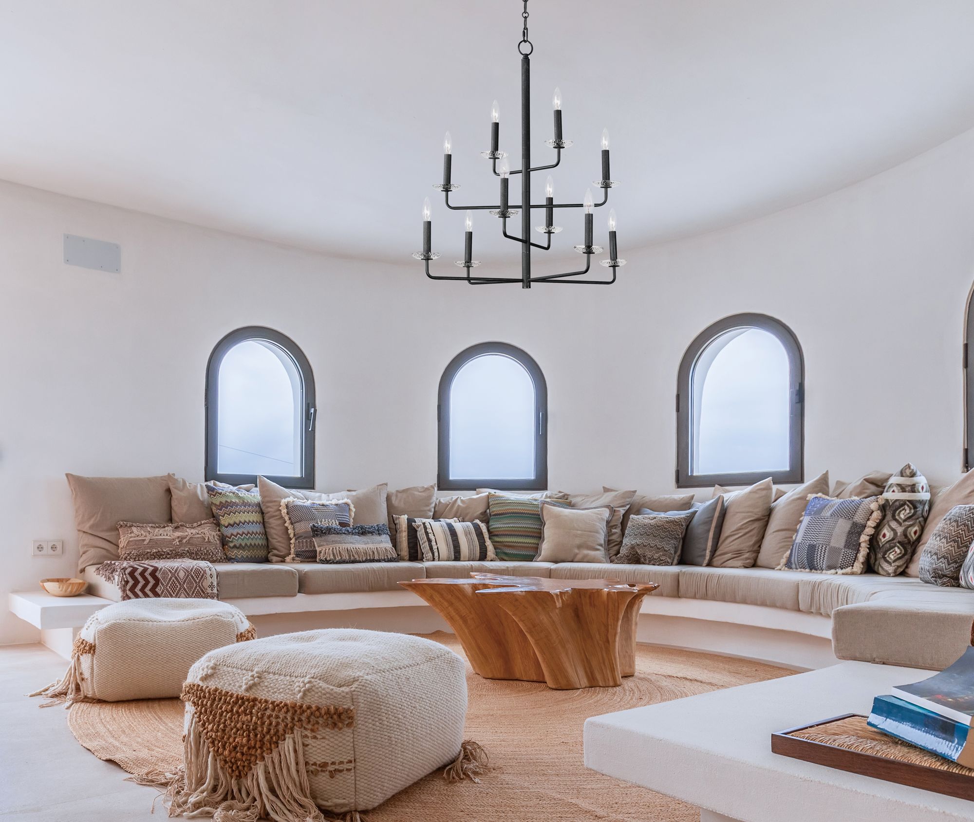 Image 6 Madeira 10-Light Chandelier more views