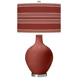 Image1 of Madeira Bold Stripe Ovo Table Lamp