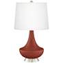 Madeira Gillan Glass Table Lamp with Dimmer