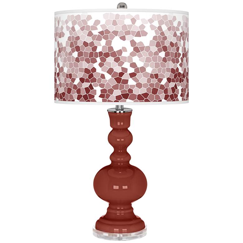 Image 1 Madeira Mosaic Giclee Apothecary Table Lamp