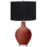 Madeira Ovo Table Lamp by Color Plus with Black Shade