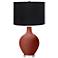 Madeira Ovo Table Lamp by Color Plus with Black Shade