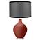 Madeira Ovo Table Lamp with Organza Black Shade
