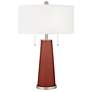 Madeira Peggy Glass Table Lamp With Dimmer