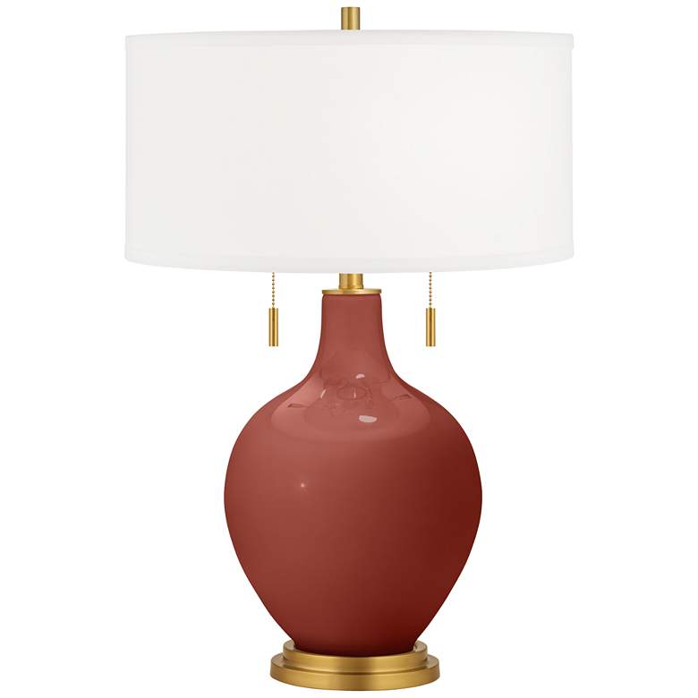 Image 1 Madeira Toby Brass Accents Table Lamp