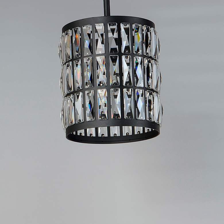 Image 2 Madeline 1-Light 10" Wide Black Pendant Light more views