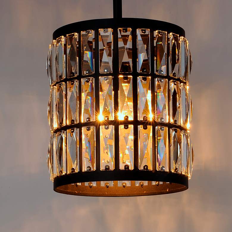 Image 3 Madeline 1-Light 10" Wide Black Pendant Light more views