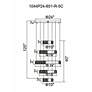 7_Madeline 24" Wide Chrome 5-Tier LED Chandelier more views
