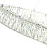 3_Madeline 32" Wide Chrome LED Ring Chandelier more views