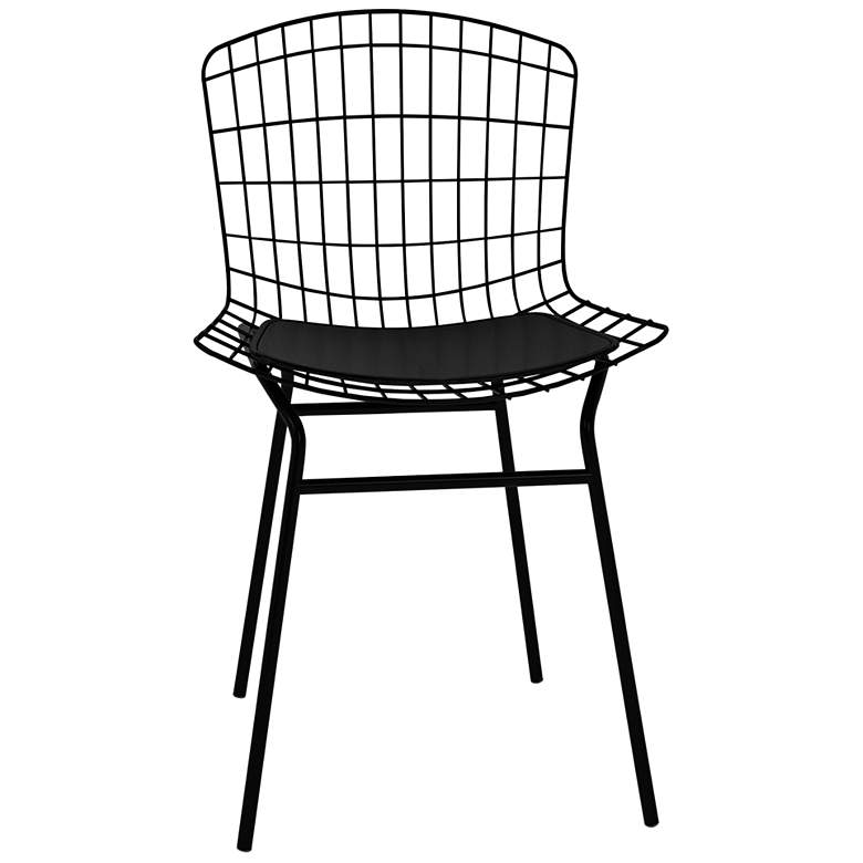 Image 1 Madeline Black Metal Dining Chair
