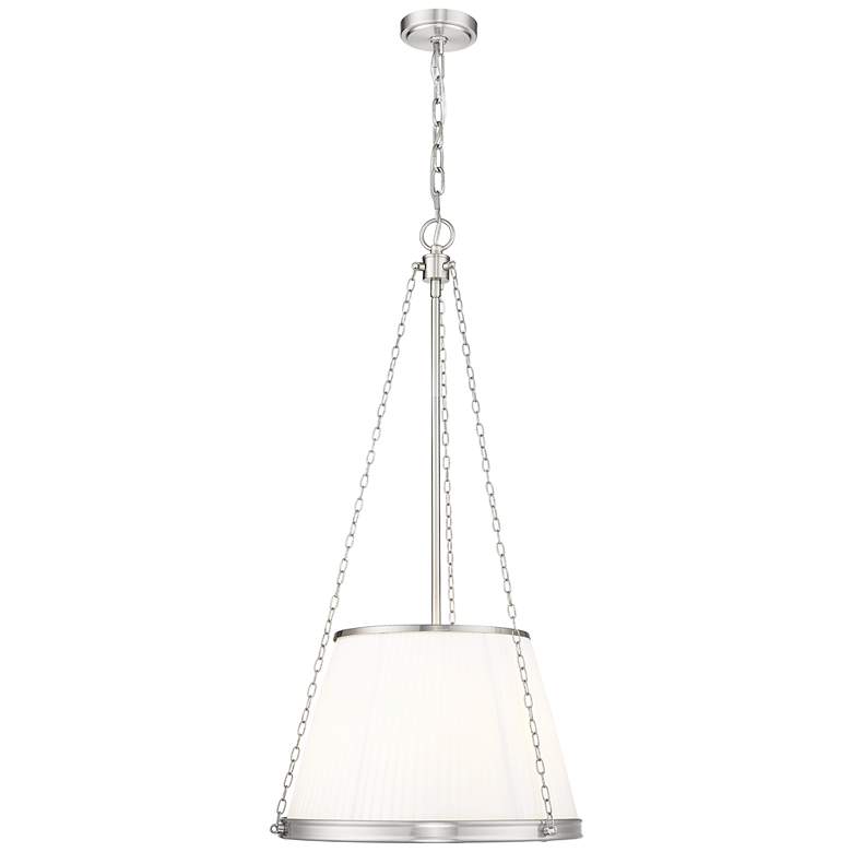 Image 1 Madeline by Z-Lite Brushed Nickel 18 inch 5 Light Pendant