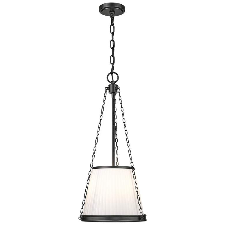 Image 1 Madeline by Z-Lite Matte Black 12 inch 4 Light Pendant