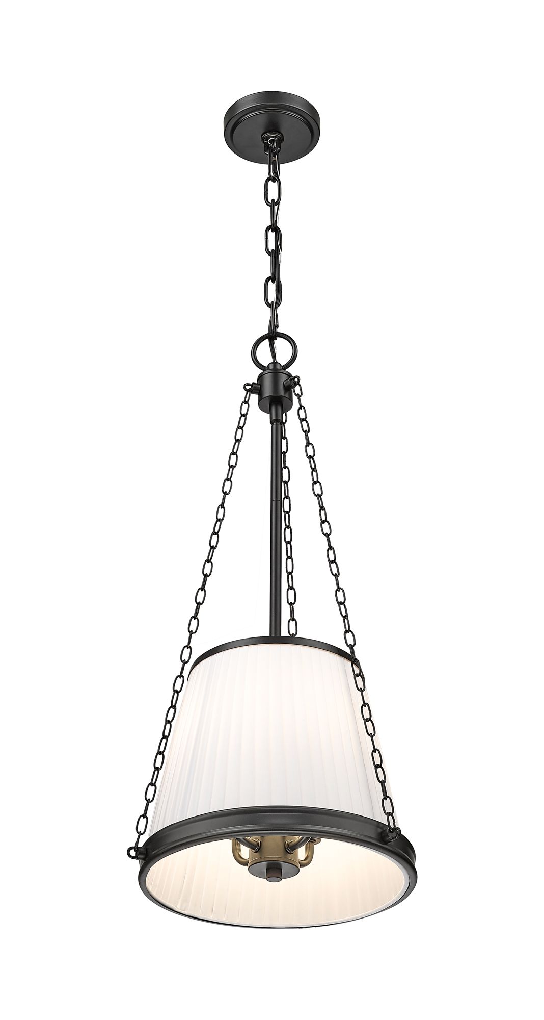 Image 2 Madeline by Z-Lite Matte Black 12 inch 4 Light Pendant more views