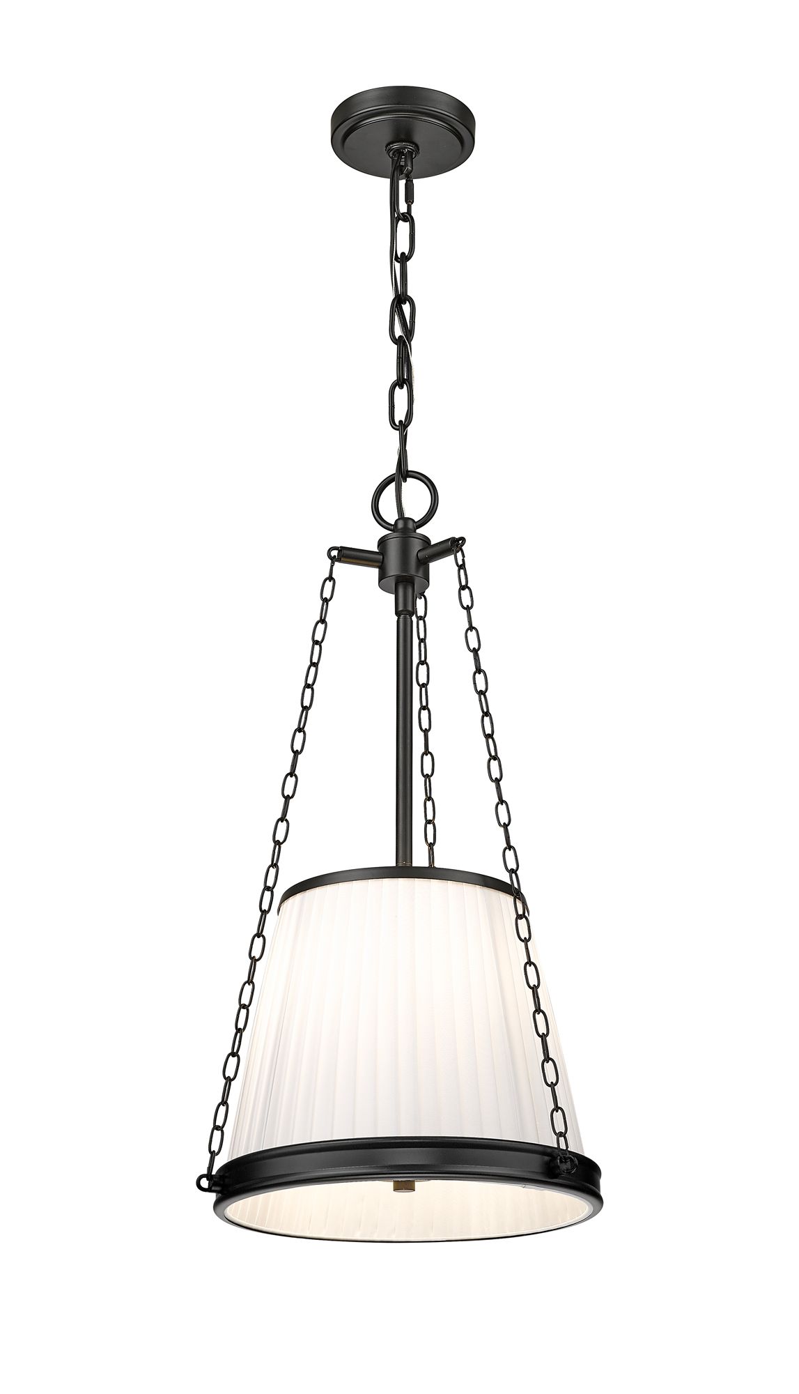 Image 3 Madeline by Z-Lite Matte Black 12 inch 4 Light Pendant more views