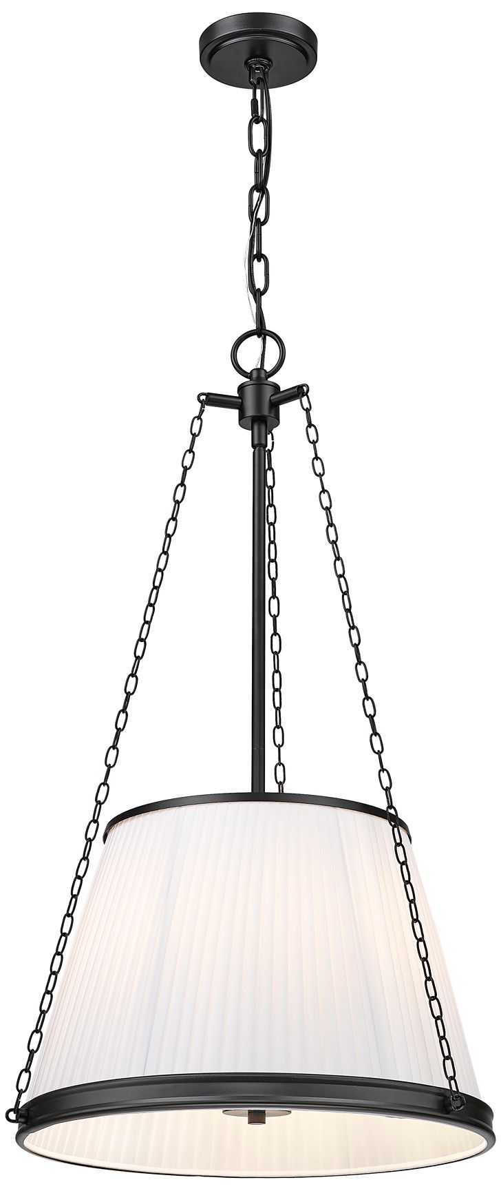 Image 3 Madeline by Z-Lite Matte Black 18 inch 5 Light Pendant more views