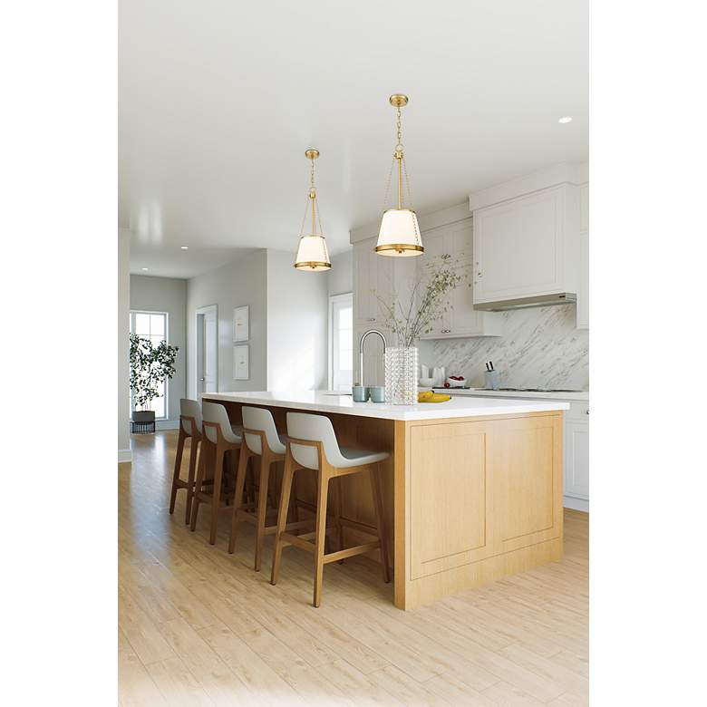 Image 7 Madeline by Z-Lite Modern Gold 12 inch 4 Light Pendant more views