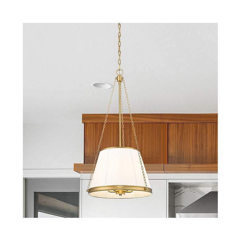 Image 1 Madeline by Z-Lite Modern Gold 18 inch 5 Light Pendant