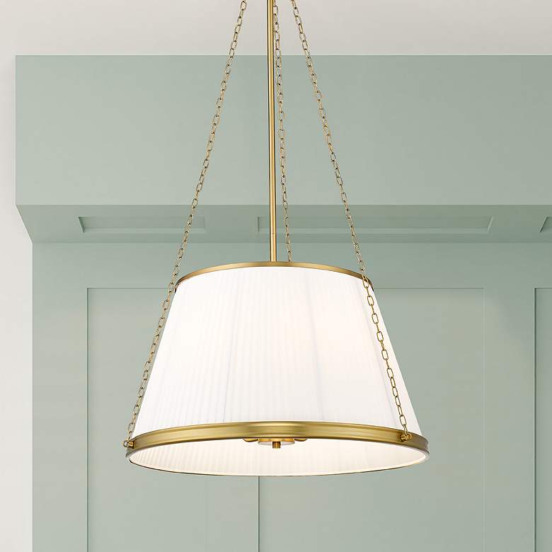 Image 1 Madeline by Z-Lite Modern Gold 24 inch 6 Light Pendant