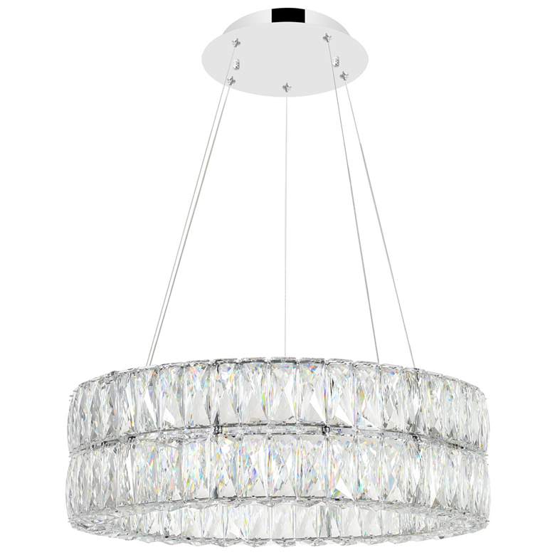 Image 1 Madeline LED Chandelier With Chrome Finish