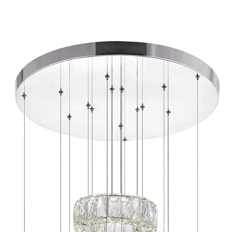 Image 5 Madeline LED Chandelier With Chrome Finish more views