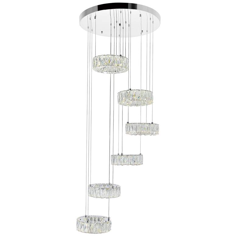 Image 1 Madeline LED Chandelier With Chrome Finish