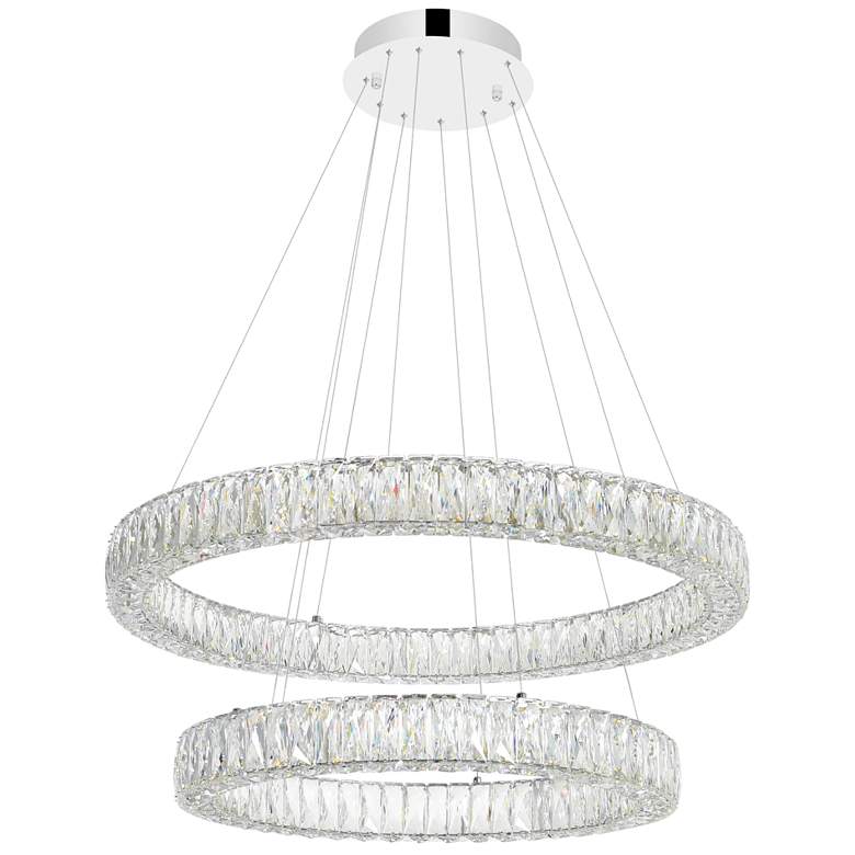 Image 1 Madeline LED Chandelier With Chrome Finish