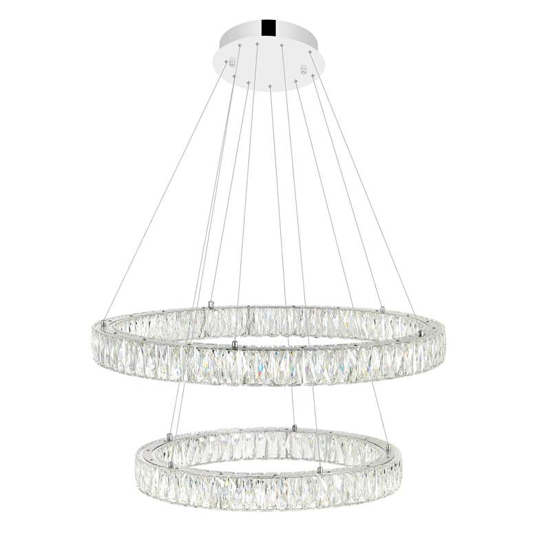 Image 2 Madeline LED Chandelier With Chrome Finish more views
