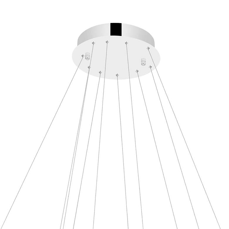 Image 5 Madeline LED Chandelier With Chrome Finish more views