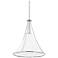 Madelyn 1 Light Small Pendant Polished Nickel