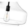 6_Madelynn 16" Wide Matte Black Pendant Light more views