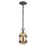 4_Madera Collection 5" Wide Black Iron Mini Pendant more views