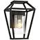 Madi 13 1/4" High Bronze Geometric Outdoor Wall Light