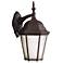 Madison 1-Light 17-in Tannery Bronze Outdoor Wall Light