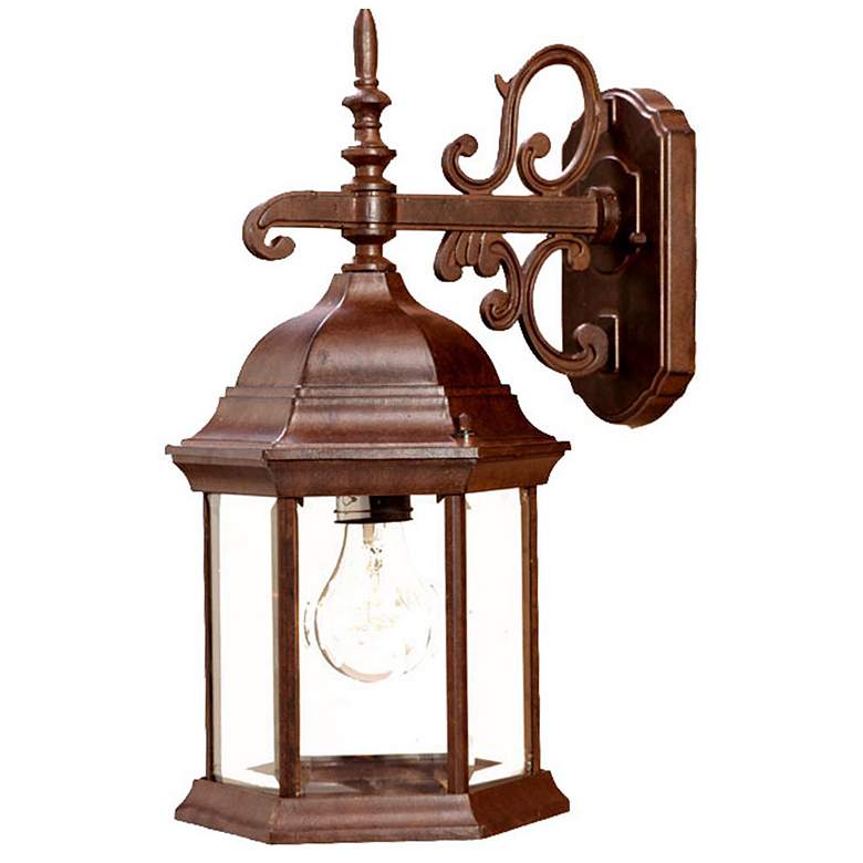 Image 1 Madison 1-Light Burled Walnut Wall Light