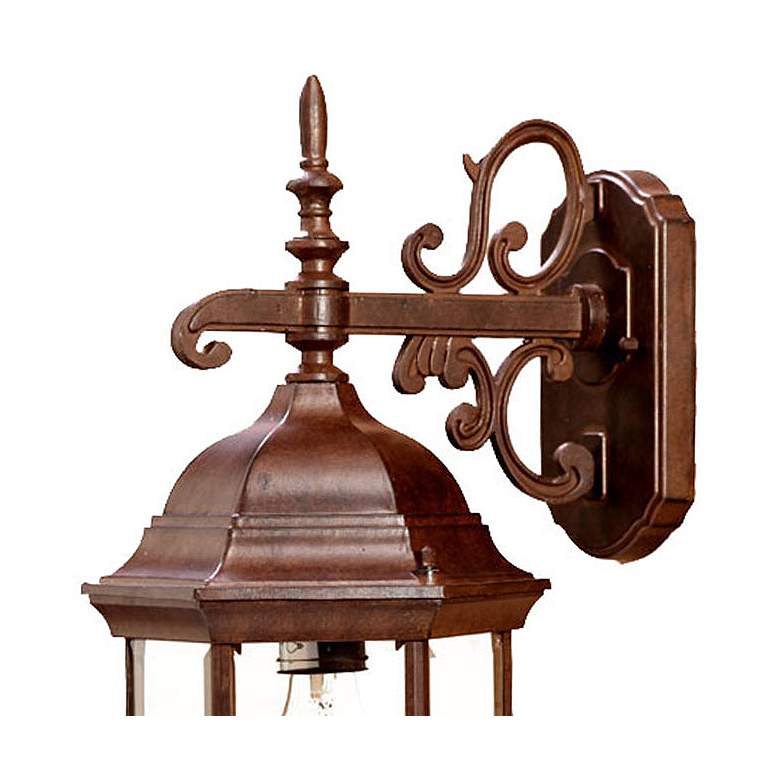 Image 2 Madison 1-Light Burled Walnut Wall Light more views