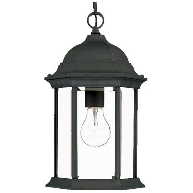 Image 1 Madison 1-Light Matte Black Hanging Light