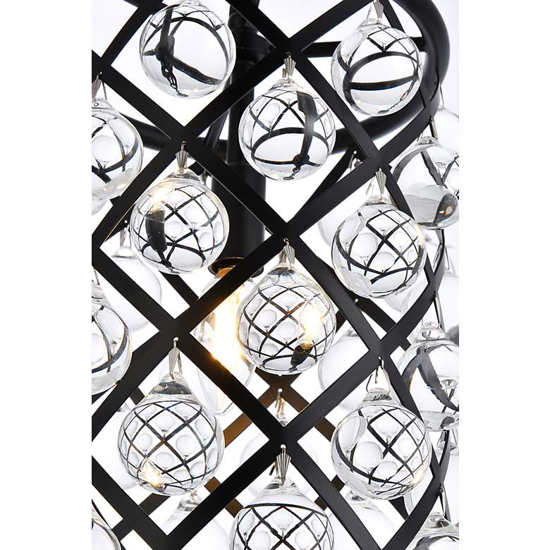 Image 6 Madison 1 Lt Matte Black Pendant Clear more views