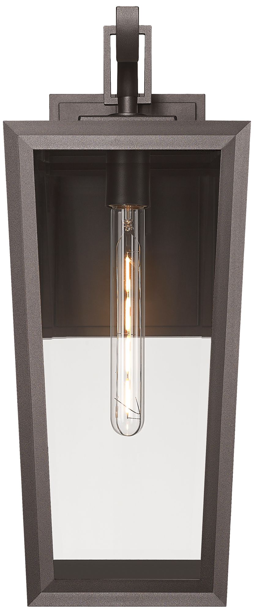 Image 2 Madison 10" Bronze Coastal Outdoor Sconce With Clear Glass more views