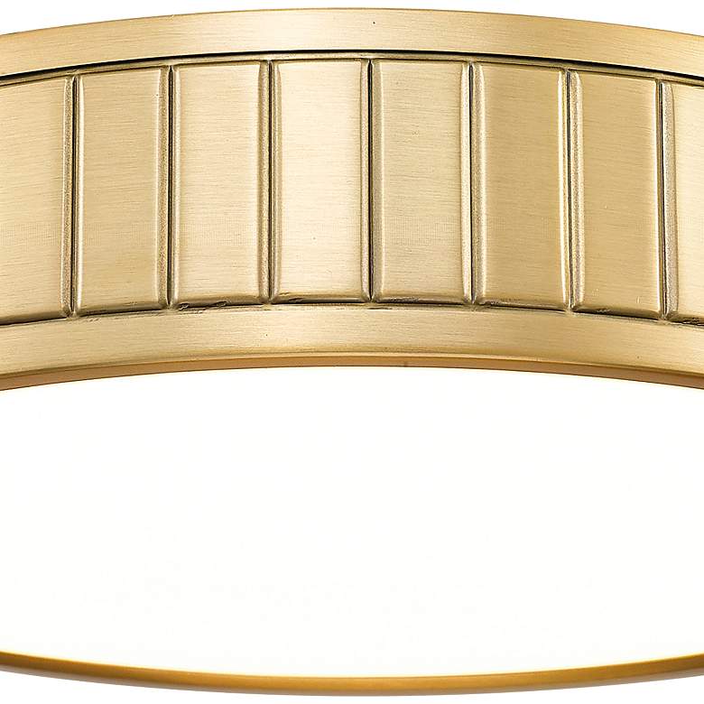 Image 4 Madison 12 1/2" Wide Modern Gold LED Ceiling Light more views