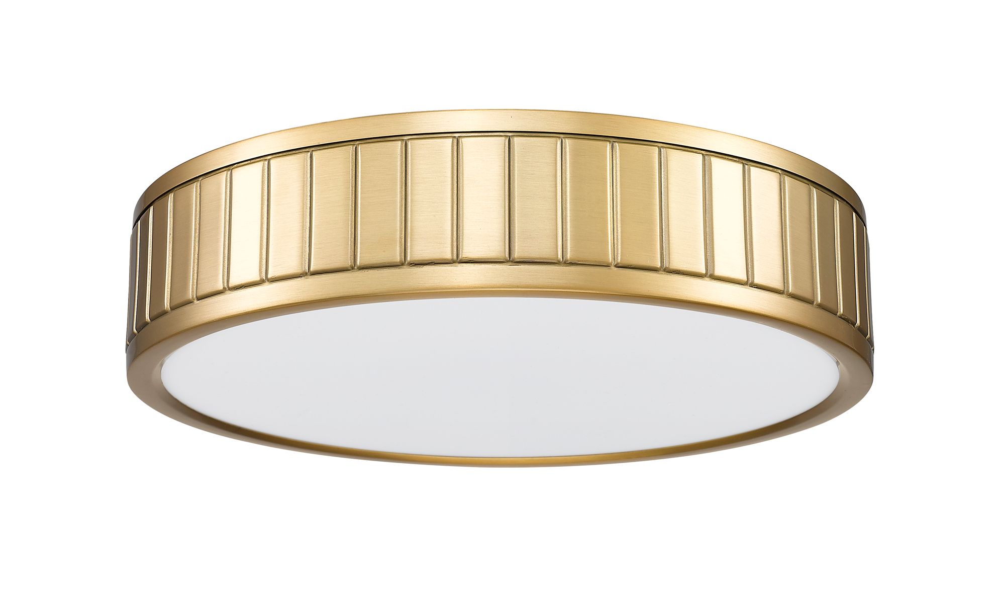 Madison 12 1/2" Wide Modern Gold LED Ceiling Light in scene