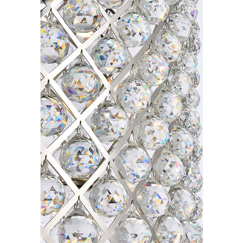 Image 5 Madison 12 Lt Polished Nickel Chandelier Clear more views