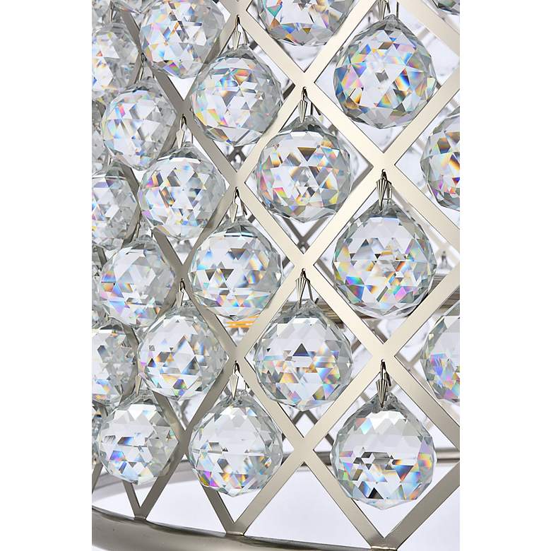Image 7 Madison 12 Lt Polished Nickel Chandelier Clear more views